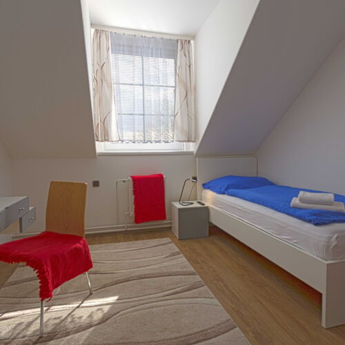 Pokoj s klimatizací se sprchou pro 1 os.