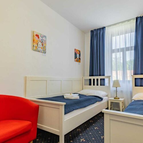 Apartman s vanou pro 3 os. se 2 ložnicemi s výhledem do zahrady