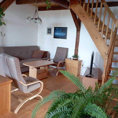 3-Room Apartment for 8 Persons with Shower and Kitchen