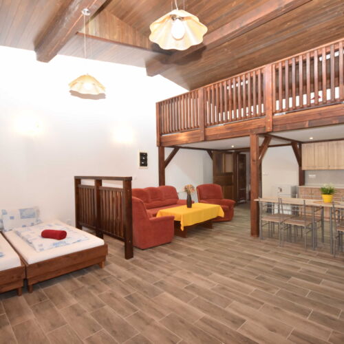 Studio Pokoj se sprchou pro 6 os.