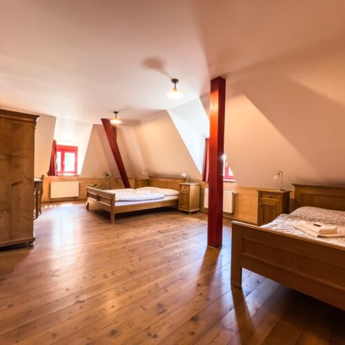 Pokoj se sprchou  pro 3 os.