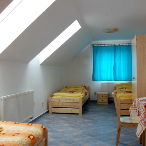 Pokoj se sprchou  pro 3 os. (s možností přistýlky)