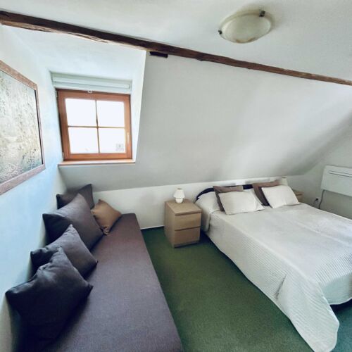 1-Zimmer-Apartment für 4 Personen mit Eigner Küche (Zusatzbett möglich)