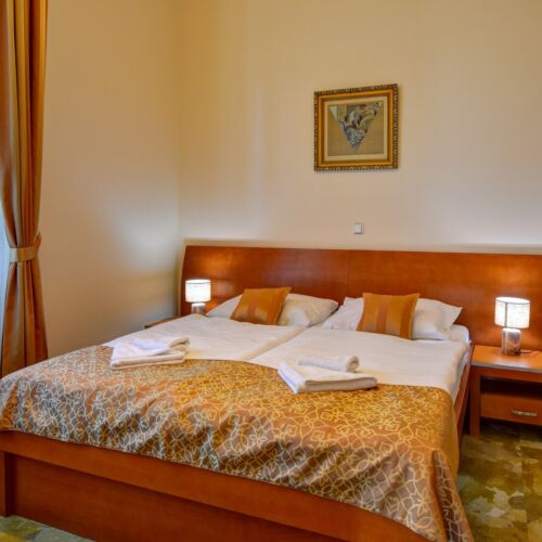 Apartament cu duș cu terasă cu 1 camera pentru 2 pers. (se poate solicita pat suplimentar)