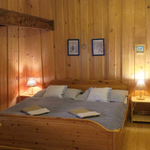 Apartament 4-osobowy z aneksem kuchennym z widokiem na ogród z 2 pomieszczeniami sypialnianymi (możliwa dostawka)