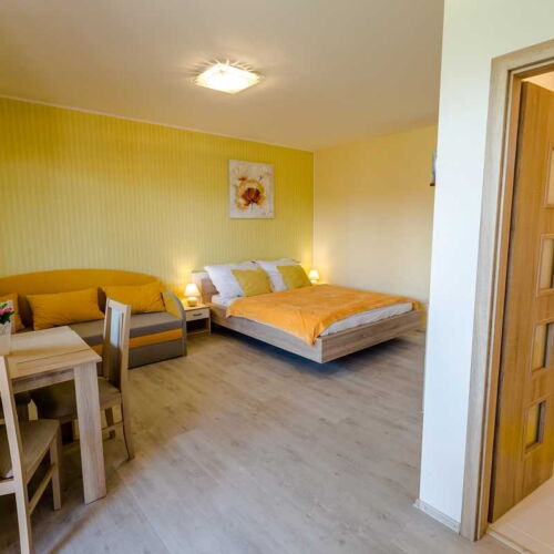 Štúdio Apartmán so sprchou pre 2 os. (s možnosťou prístelky)