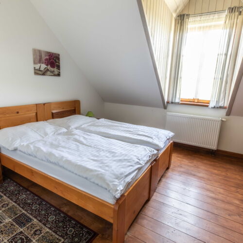 Apartman s manželskou postelí s 1 ložnicí (s možností přistýlky)