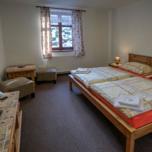 Double Room with Shower (extra bed available)