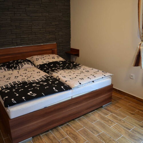 Apartament cu duș cu chicinetă proprie cu 1 camera pentru 2 pers. (se poate solicita pat suplimentar)