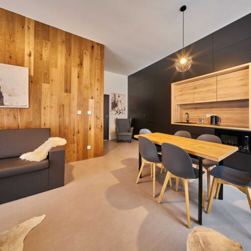 Camera cvadrupla cu bucătărie proprie (se poate solicita pat suplimentar)