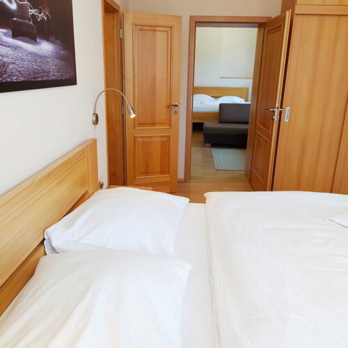 Apartament 2-osobowy Family z prysznicem z 1 pomieszczeniem sypialnianym (możliwa dostawka)