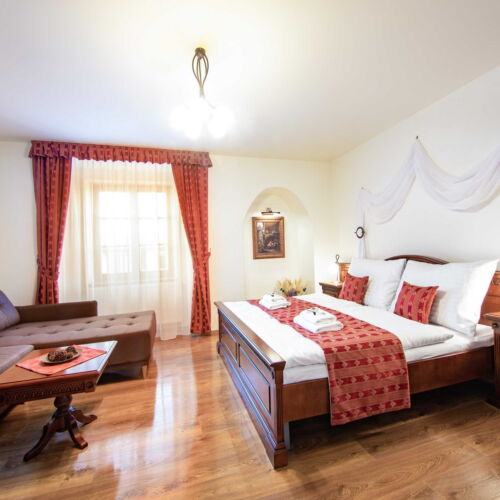 Apartament 2-osobowy z klimatyzacją z wanną z 1 pomieszczeniem sypialnianym (możliwa dostawka)