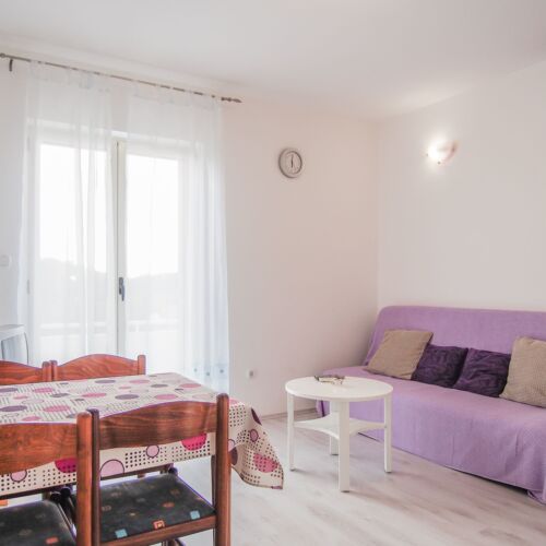 Apartament 3-osobowy z klimatyzacją z widokiem na morze z 1 pomieszczeniem sypialnianym