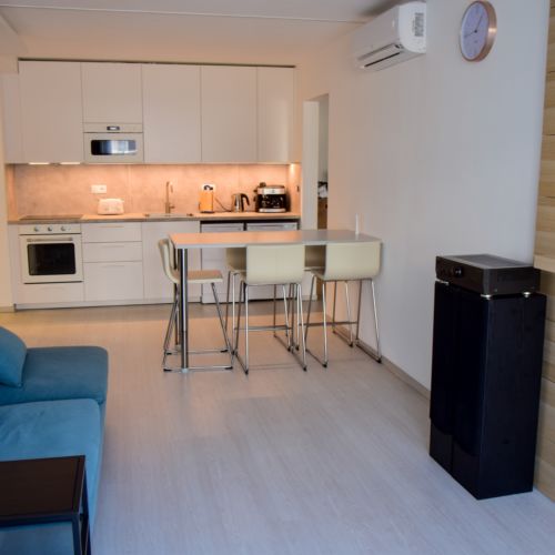 Apartament 6-osobowy Przyjazny podróżom rodzinnym z klimatyzacją z 3 pomieszczeniami sypialnianymi