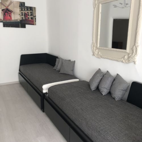 Yard View 2-Room Family Apartment for 6 Persons