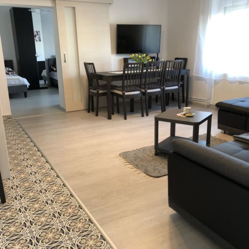 City View Ground Floor 1-Room Apartment for 4 Persons (extra beds available)