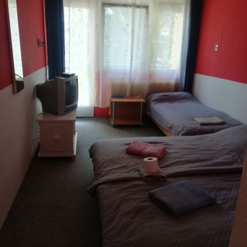 Upstairs Balcony Triple Room