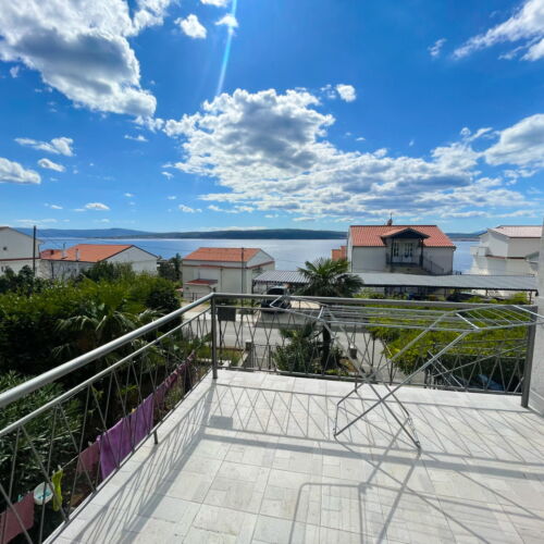 Apartman s manželskou postelí s 1 ložnicí s výhledem na moře 