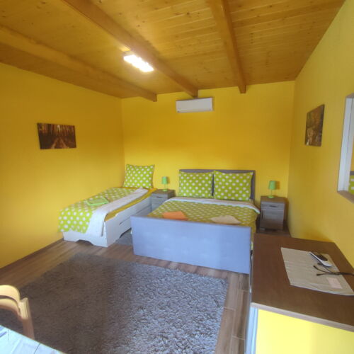 Garden View Yard View Triple Room (extra bed available)