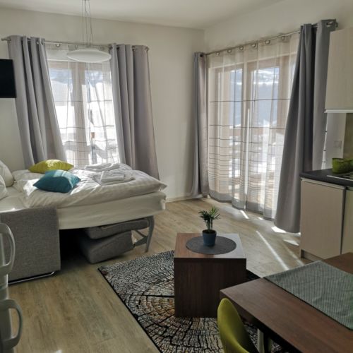 Apartman pro 4 os. se 2 ložnicemi s výhledem na hory 