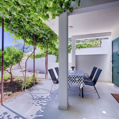 Apartament 2-osobowy z klimatyzacją z tarasem z 1 pomieszczeniem sypialnianym A-1151-c