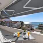 Tengerre néző légkondicionált 4 fős apartman 1 hálótérrel A-2578-b