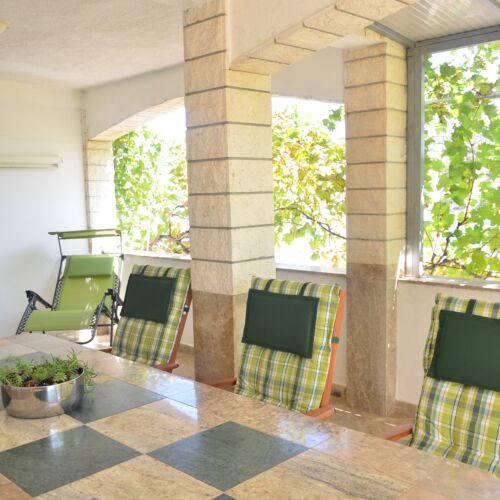Sea View 2-Room Air Conditioned Apartment for 5 Persons A-4269-c