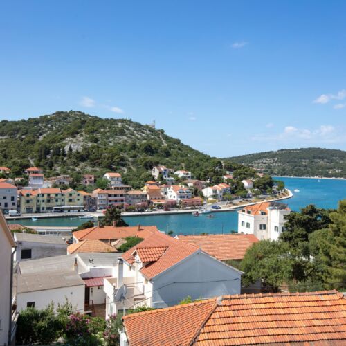 Apartament 3-osobowy z klimatyzacją z widokiem na morze z 1 pomieszczeniem sypialnianym A-4295-d