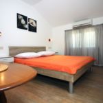 Apartman s klimatizací s manželskou postelí s 1 ložnicí s výhledem na moře AS-5106-a