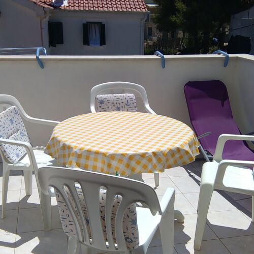 Apartament 5-osobowy z klimatyzacją z widokiem na morze z 2 pomieszczeniami sypialnianymi A-13337-b