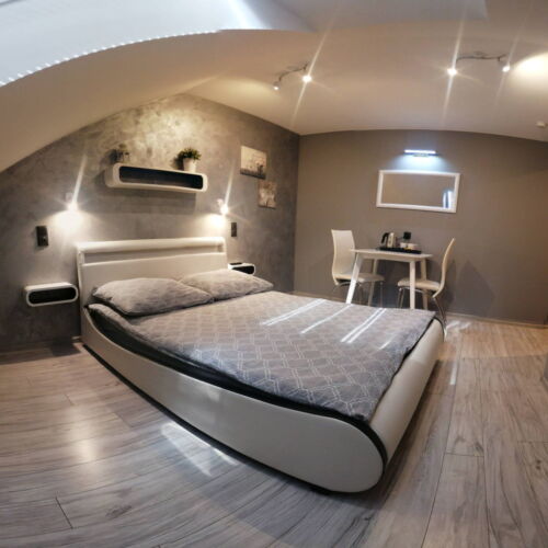 Pokój 2-osobowy z łazienką z widokiem na ogród