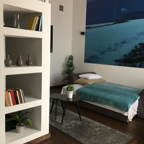 Apartament cu balcon cu vedere spre lac pentru 4 pers. (se inchirieaza doar integral)