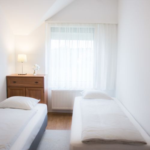 Premium 2-Zimmer-Apartment für 6 Personen mit Balkon