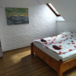 Mansard 1-Room Apartment for 2 Persons with Shared Bathroom