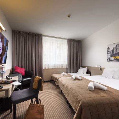 Pokój 2-osobowy na piętrze Standard (możliwa dostawka)