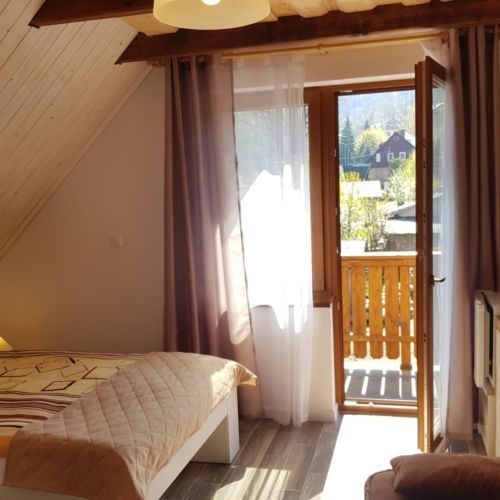Balcony Quadruple Room with Kitchenette