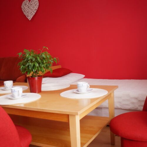 Pokój 4-osobowy na piętrze z widokiem na ogród