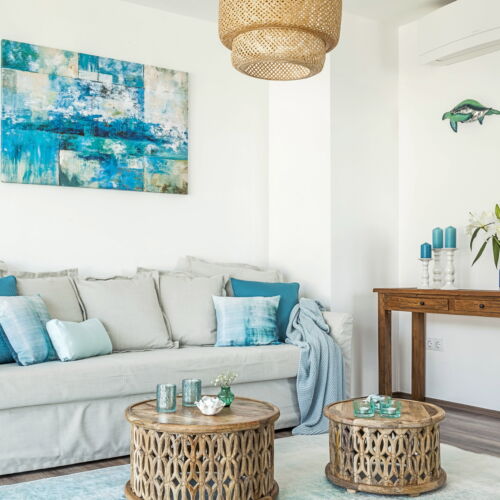 Apartament design cu vedere spre lac cu 2 camere pentru 6 pers. (se poate solicita pat suplimentar)