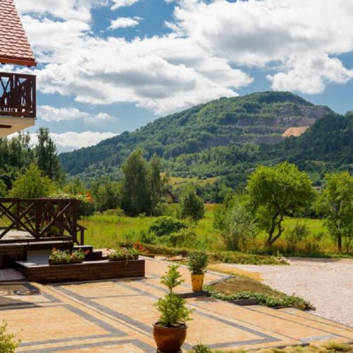 Executive Zweibettzimmer mit Aussicht auf die Berge