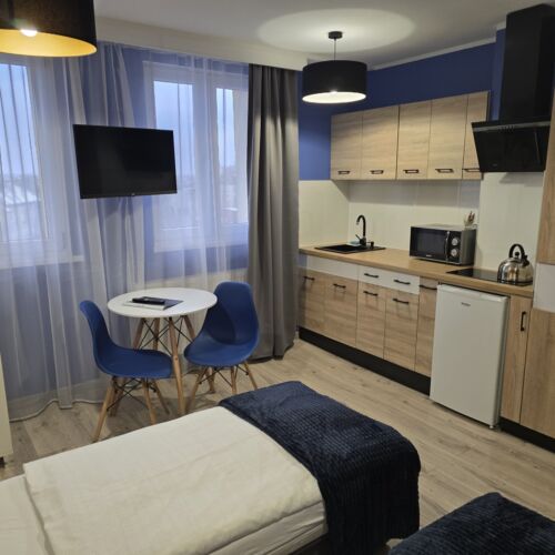 Apartament la etaj cu chicinetă proprie cu 1 camera pentru 2 pers.