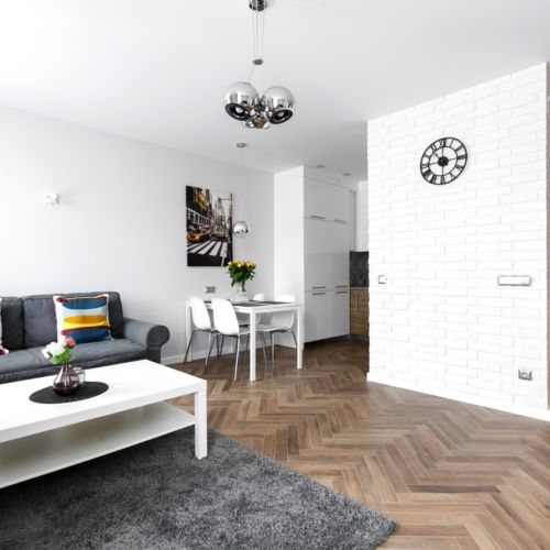Apartament 4-osobowy z klimatyzacją z własną kuchnią z 2 pomieszczeniami sypialnianymi