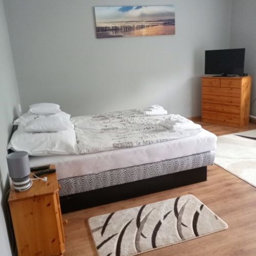 Domek całoroczny 11-osobowy cały dom z widokiem na ogród (możliwa dostawka)