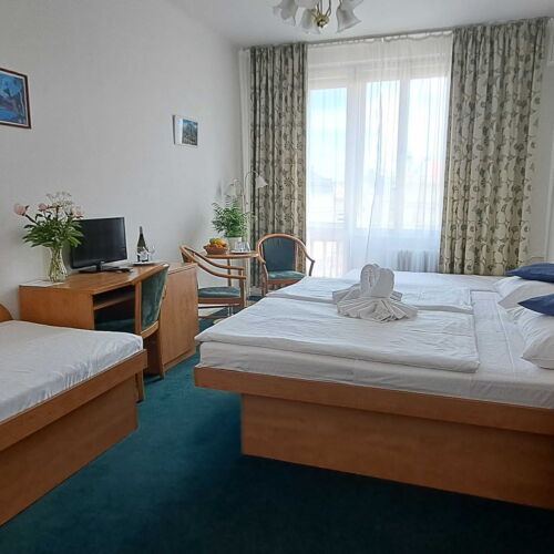 Standard  Pokoj s manželskou postelí (s možností přistýlky)