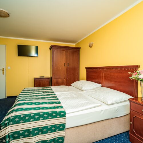 Pokoj tV s plochou obrazovkou se sprchou pro 2 os.