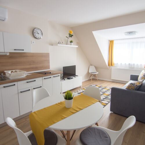 Suita exclusive cu panoramă cu 2 camere pentru 5 pers.