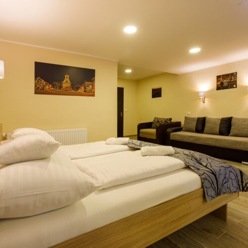 Apartament 6-osobowy na parterze z 1 pomieszczeniem sypialnianym