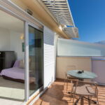 1-Zimmer-Apartment für 4 Personen mit Klimaanlage und Aussicht auf das Meer A-1131-d