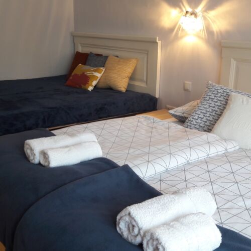 Apartament 3-osobowy na parterze z klimatyzacją z 1 pomieszczeniem sypialnianym