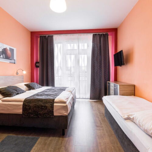 Studio Apartman se sprchou pro 2 os. (s možností přistýlky)