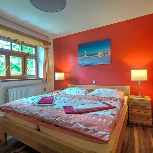 Apartman se sprchou s vlastní kuchyňkou pro 4 os. (s možností přistýlky)